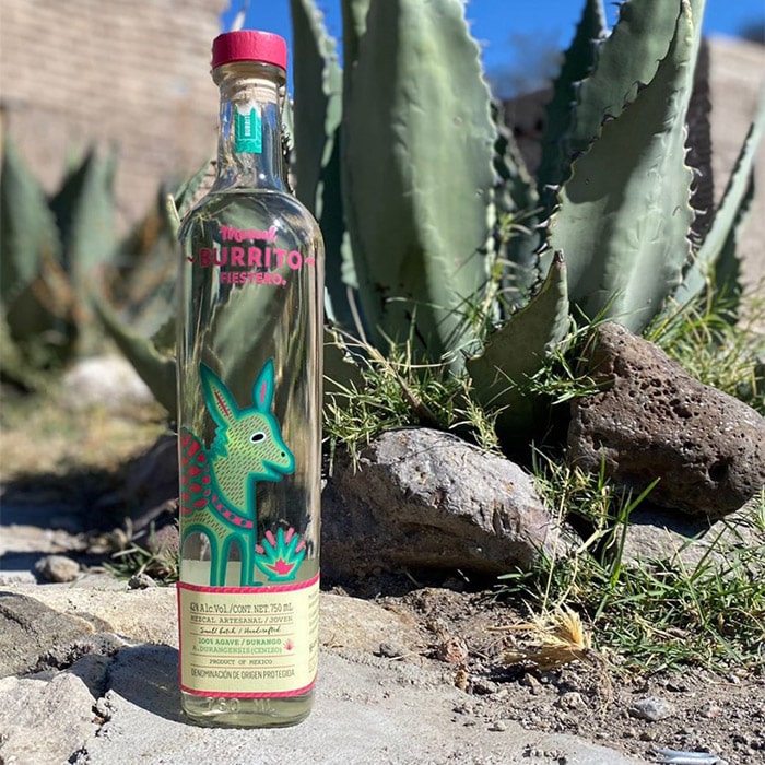 Mezcal Burrito Fiestero Cenizo 0,7l 40%